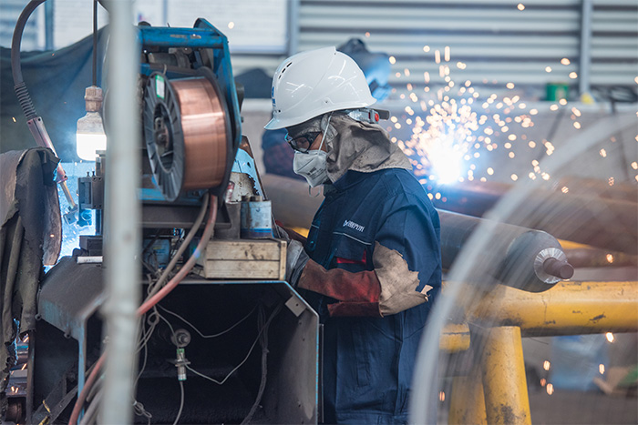 大同网架焊接车间